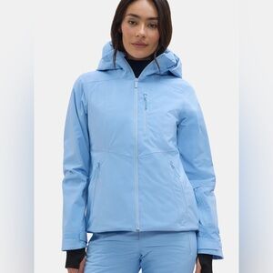 NWT Half Days Women's Light Blue Frost Ski Jacket